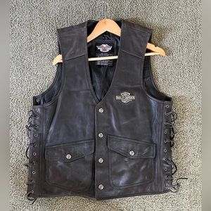 Harley Davidson Leather Vest